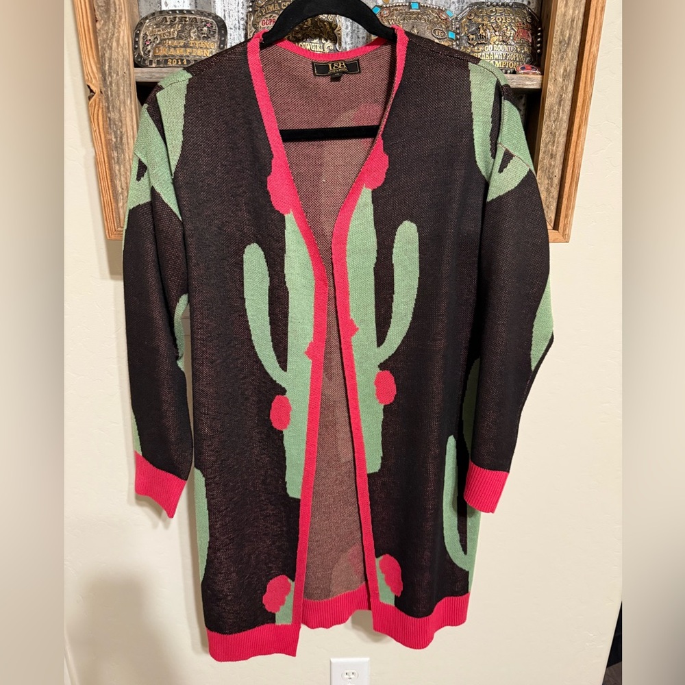 Cactus cardigan